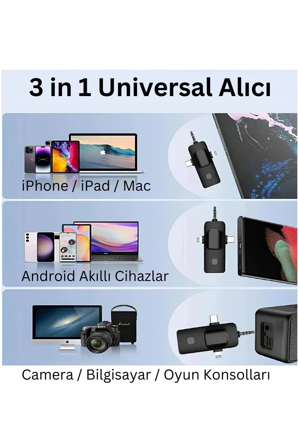 F16 Çift Mikrofon Kablosuz Yaka Mikrofonu